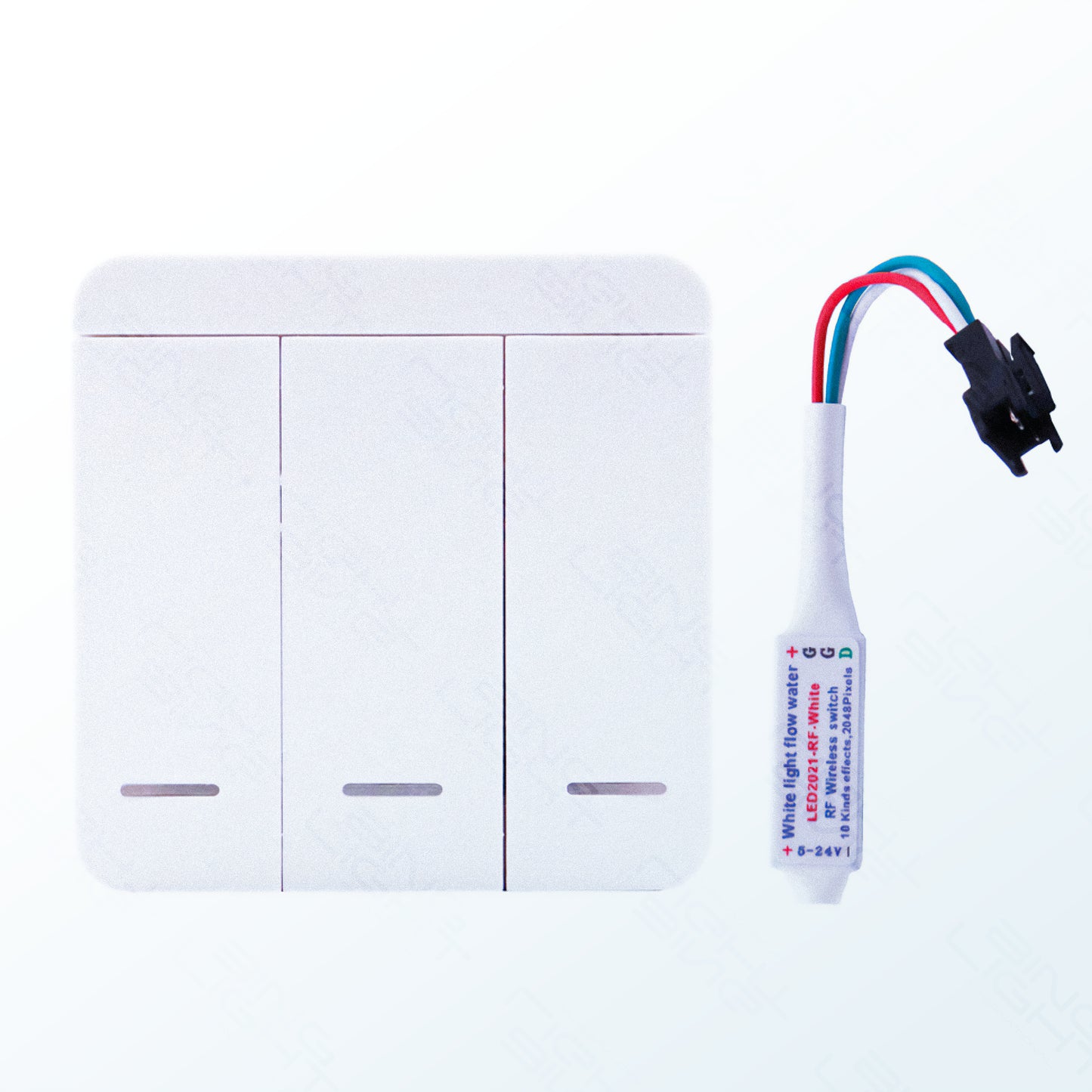 12V-24V LED Chasing Strip Switch Controller 3 Key Panel